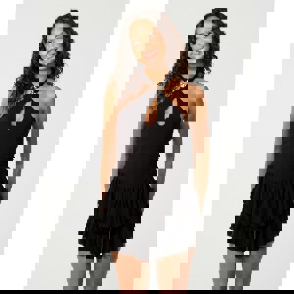 Pink Vanilla Keyhole Rara Playsuit