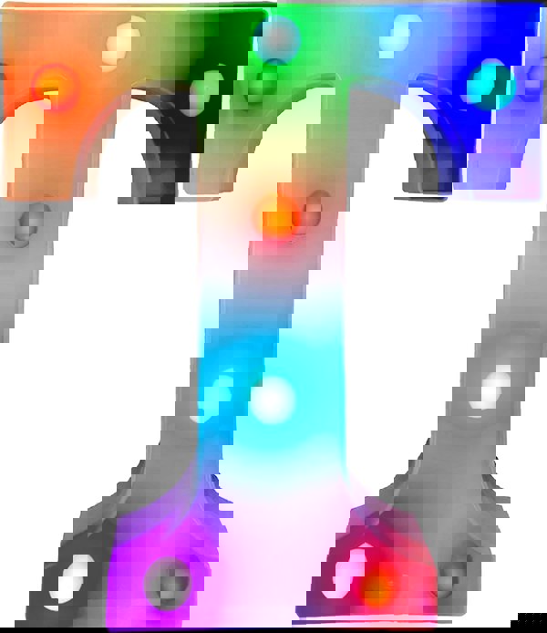 St Helens Battery Operated RGB Letter   With Remote Control Letter T