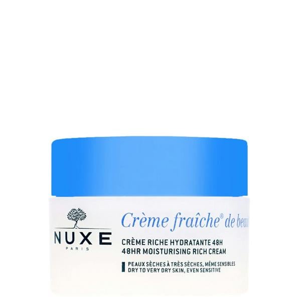 Nuxe Crème Fraîche de Beauté 48HR Moisturising Rich Cream for Dry to Very Dry Sensitive Skin 50ml