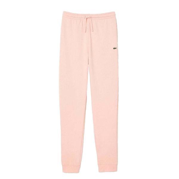 Lacoste Womens/Ladies Fleece Sweatpants - Pink - 