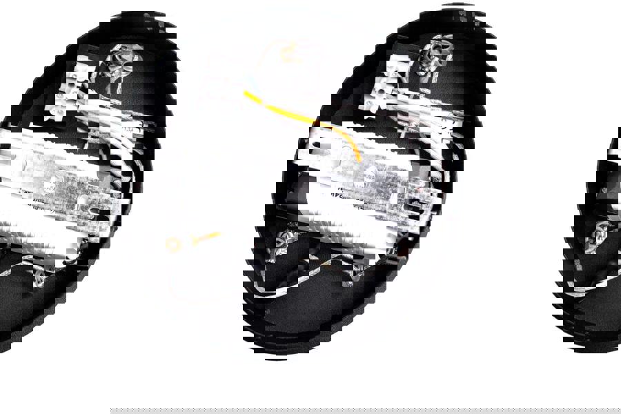 Milagro Orion LED Pendant Light 40cm Diameter Modern Black Circular Design