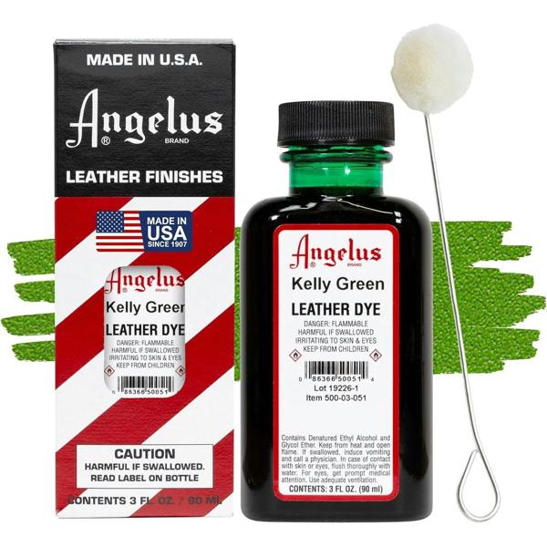Angelus Leather Dye - Permanent Deep Penetrating Colour Change 3oz