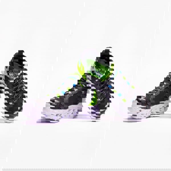 Skechers 403843L/BKLM HYPNO-FLASH 2.0 - ODELUX Boys Trainers Black/Lime