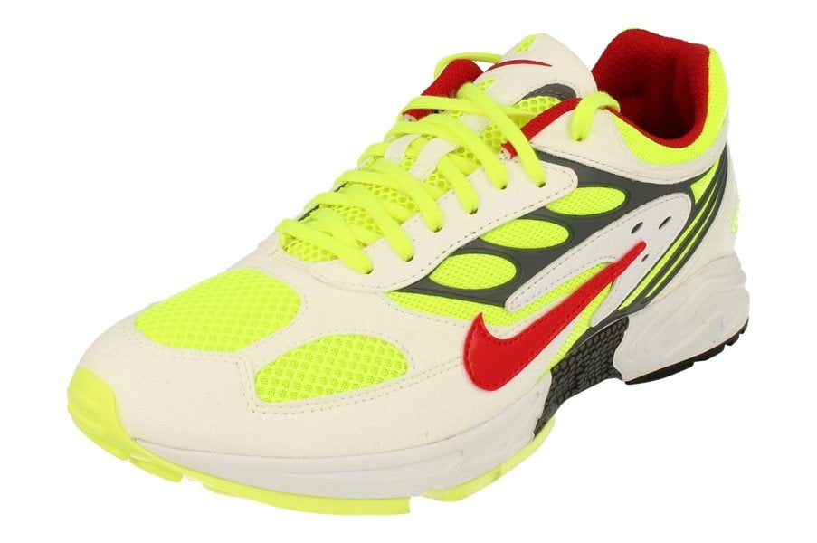 Nike Air Ghost Racer Mens At5410  100 - White Atom Red Neon Yellow 100 - Photo 0