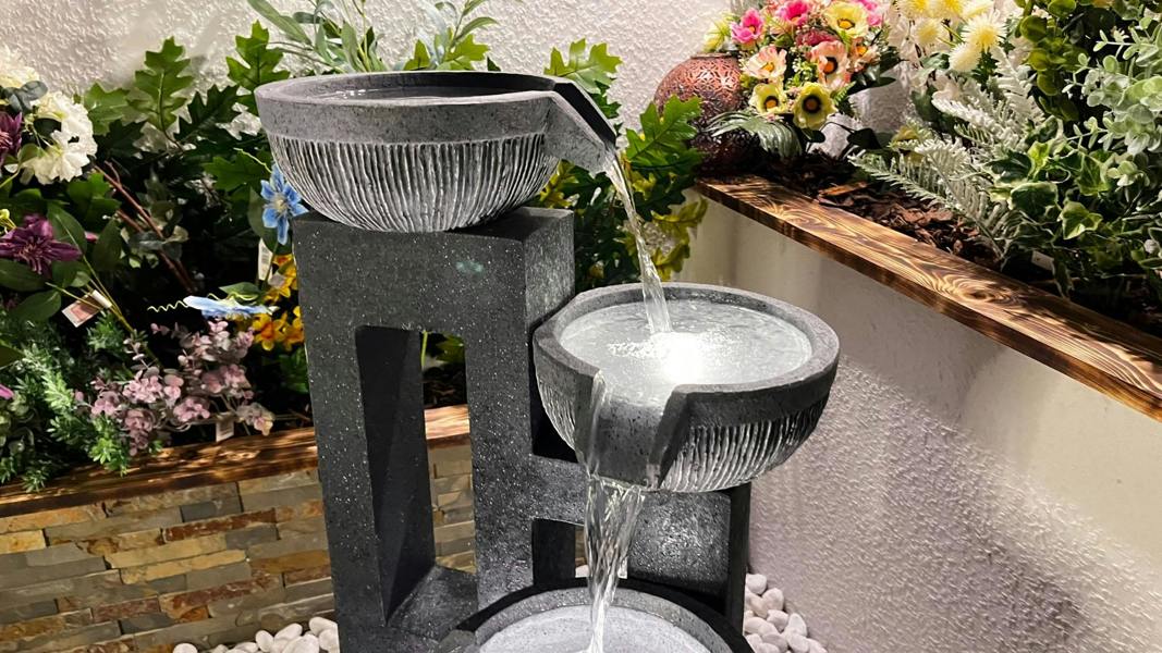 Tranquillity Water Features Mirage Cascade Contemporary Water Feature