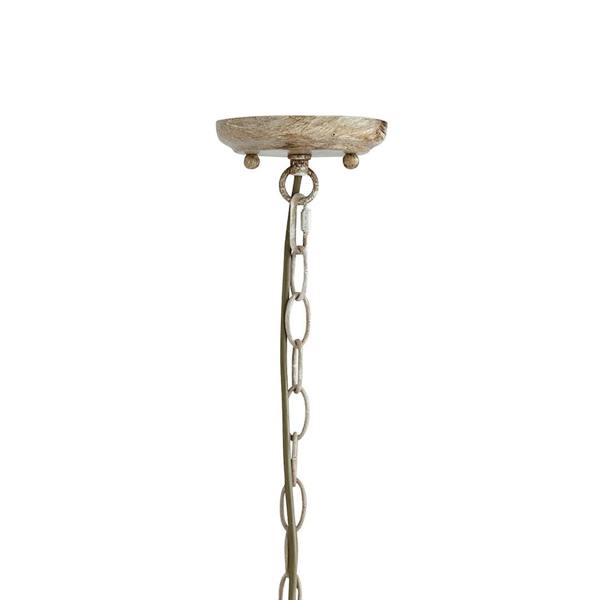 Pagazzi Lighting Lochranza 3-Light Rustic Antler Ceiling Light