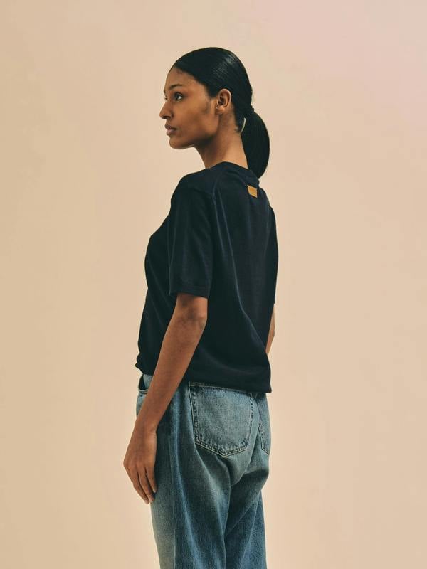 Florence Black Clelia Knit Tee