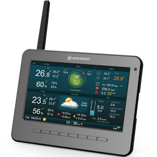 Bresser Professional 7-in-1 Colour HD Pro Wi-Fi Weather Station