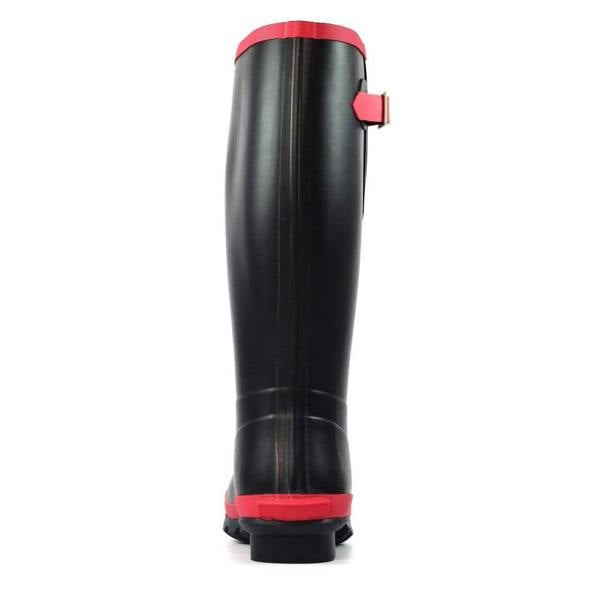 Navy with pink Grisport Loch II wellington boot