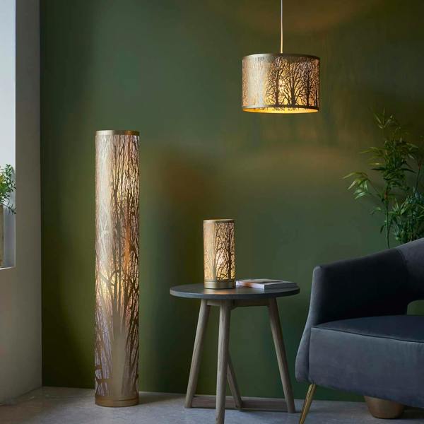 Mason Antique Brass Touch Table Lamp