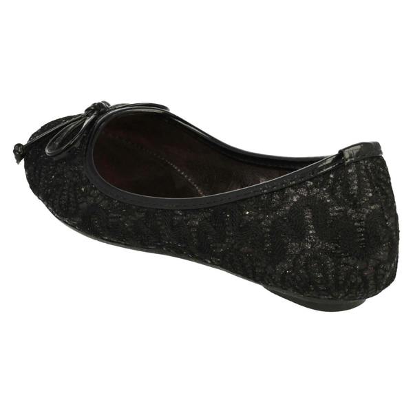 Cutie Girls Cutie Lace Detailing Ballerina Flats