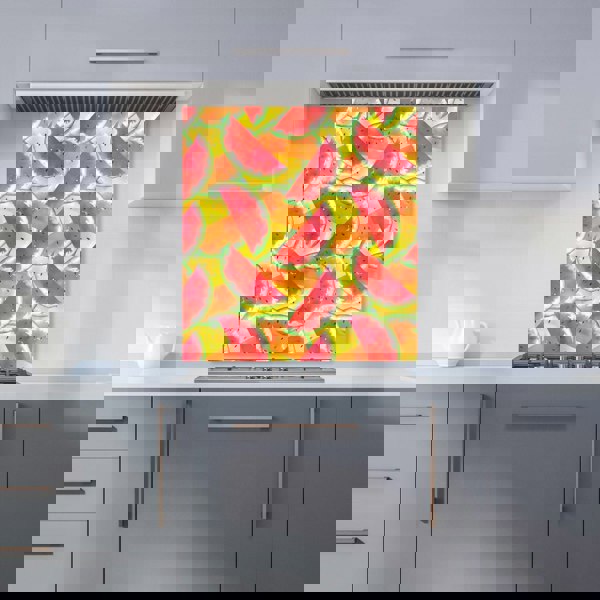 Warren Reed - Designer Melon Print Kitchen Splashback