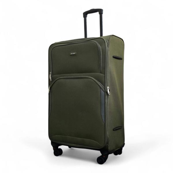 Infinity Luggage Expandable Soft 8 Wheel Lightweight Suitcase Luggage Travel Bags Set