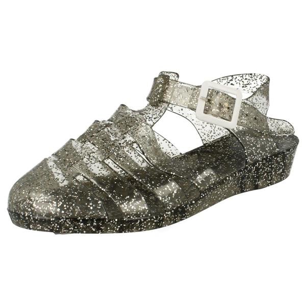 Spot On Ladies Spot On Casual Jelly Sandals