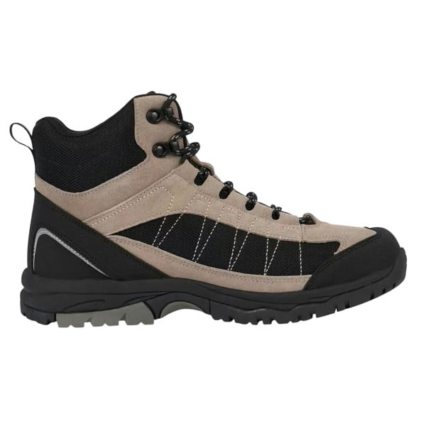 Trespass Mens Scarp Mid Cut Boots - Black