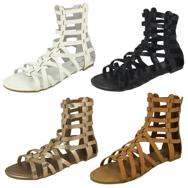 Savannah Ladies Savannah Cut Out Detail Sandals