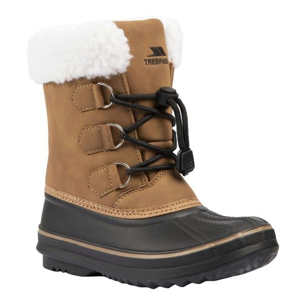 Trespass Childrens/Kids Bodhi Snow Boots - Tan