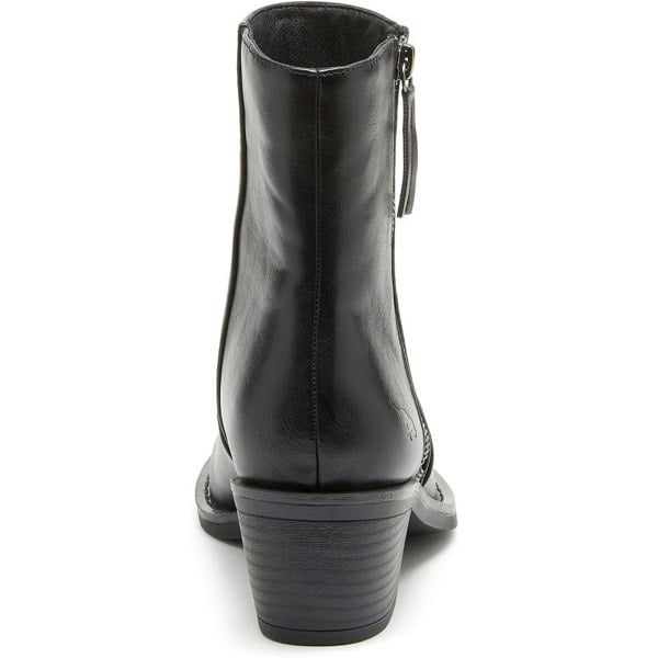Rocket Dog Yonder Polyurethane Women's Black Heeled Ankle Boots