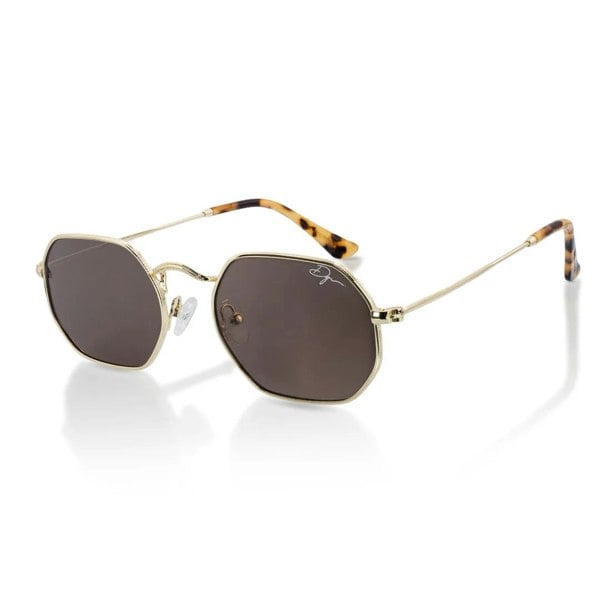 De-Gamme Napoli - Retro Rectangle Polarized Sunglasses