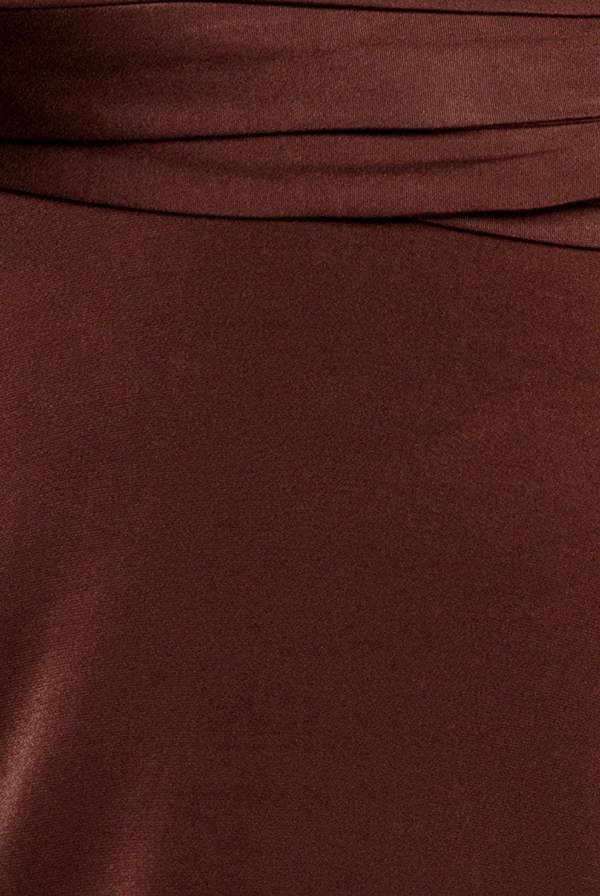 Multiway Tie-Up Maxi Dress - Dark Brown DR1186BB