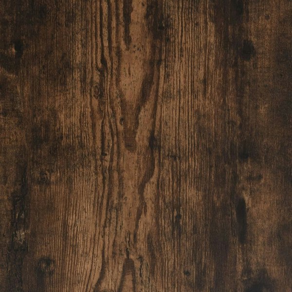 Berkfield Coffee Table Smoked Oak 60x60x42 cm Engineered Wood