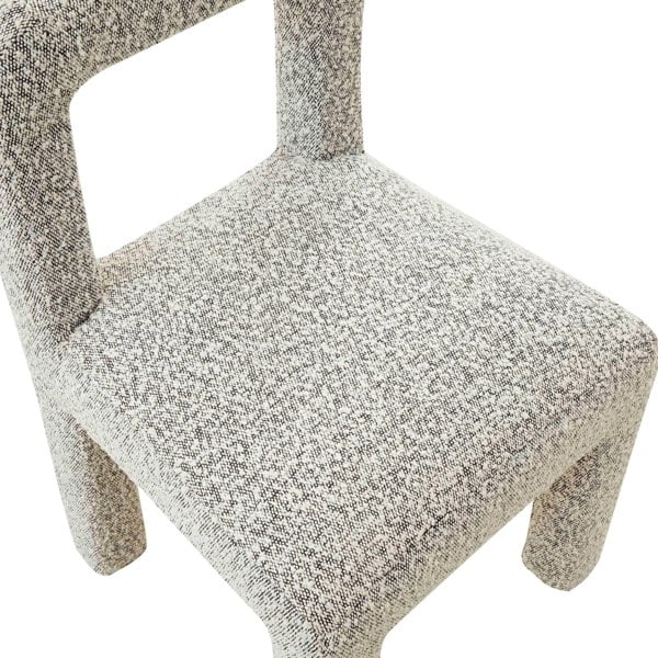 Furniture Edit Hazel Grey Boucle Dining Chair