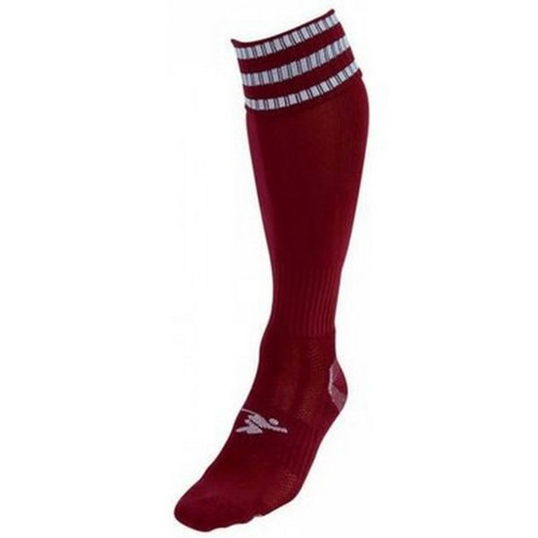 Precision Unisex Adult Pro Football Socks - Maroon/White