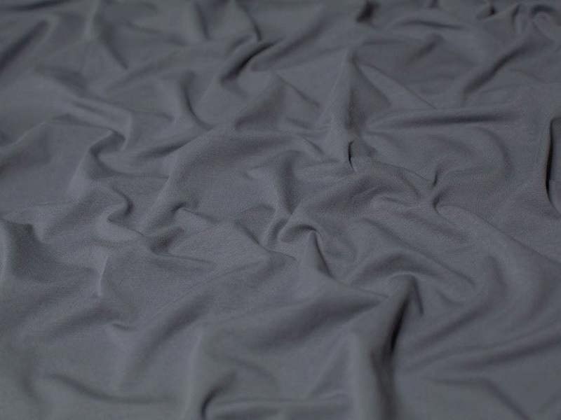 Minerva Core Range Minerva Heavy Cotton Jersey Stretch Knit Fabric - Plain Design Dressmaking Fabric, 160 cm / 63" Wide - per metre