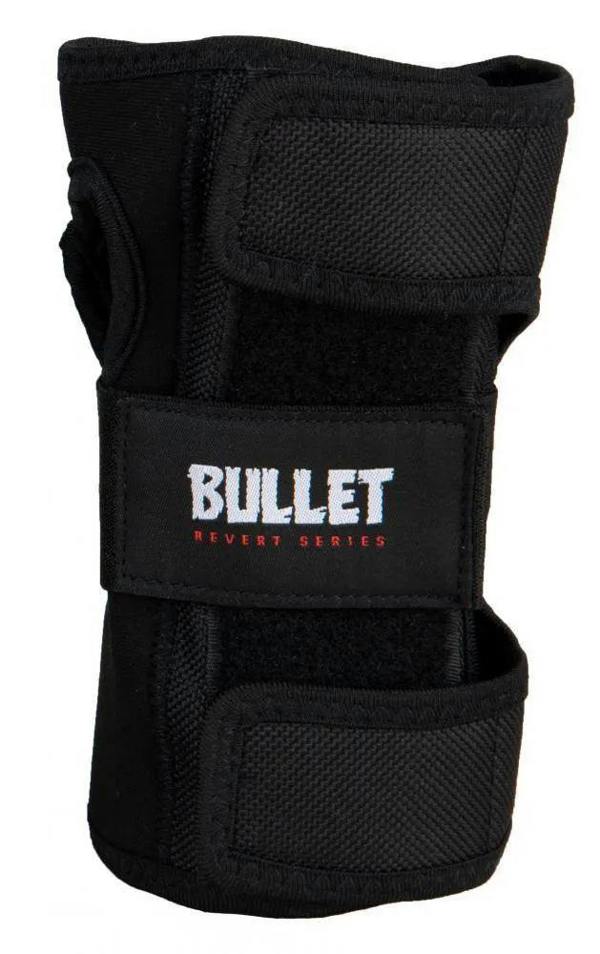 Bullet Skate Pads Adult Junior Revert Wrist Guard Set Black
