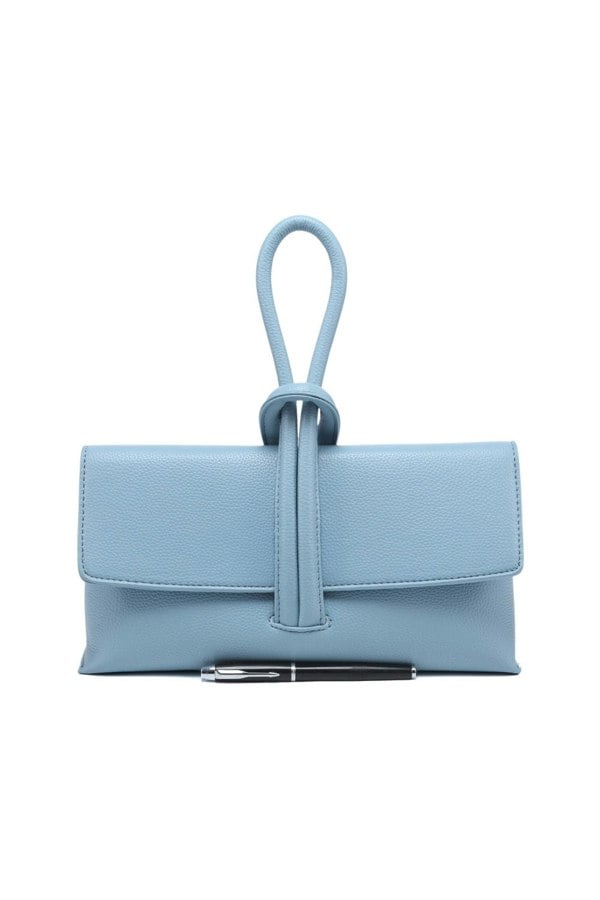 Pluspup Sleek Hand Purse with Magnetic Flap and Double Interior Pockets