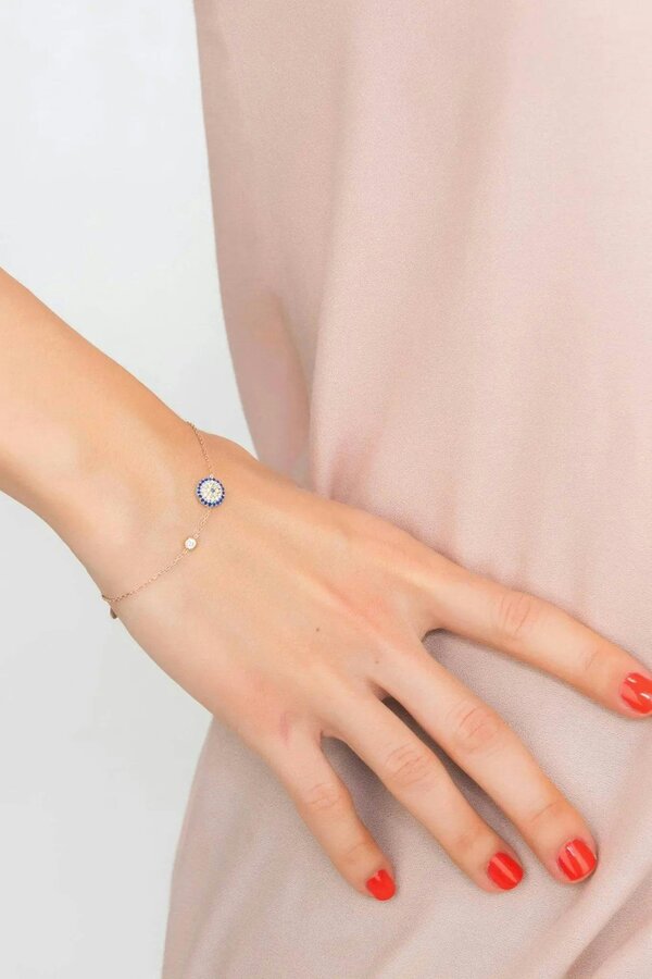 Latelita Evil Eye Bracelet Rosegold