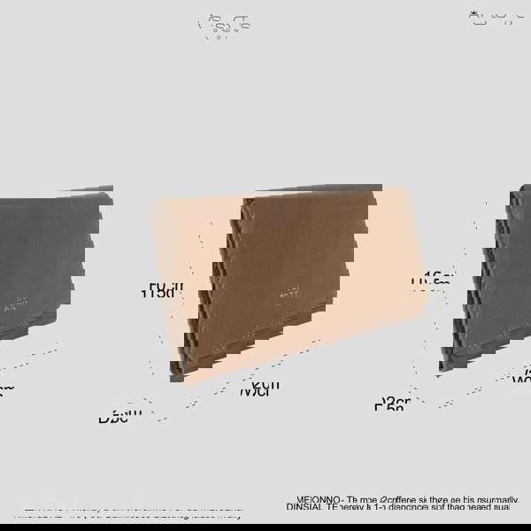 Assots London 'CLAIRE' Tan Polished VT Vintage Leather Flap Over Purse