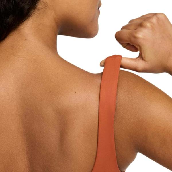 Nike Dv9855 825 Burnt Orange Training Top Female S
