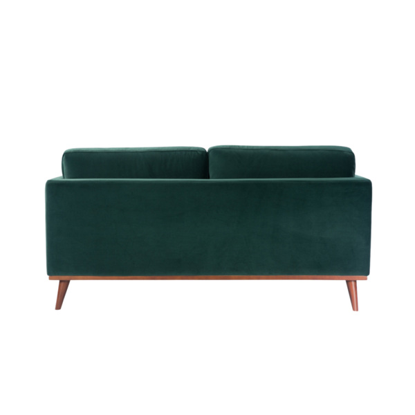 Mickey 2 Seat Sofa - Emerald Green