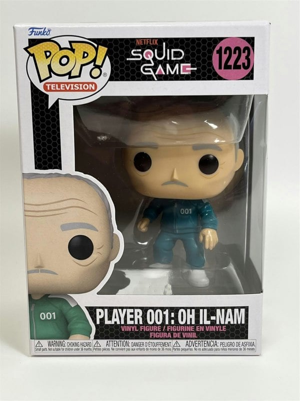 Funko Squid Game Player 001 Oh Il Nam Funko Pop 1223