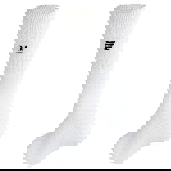 Duke Mens D555 Logan Kingsize Socks (Pack of 2) - White