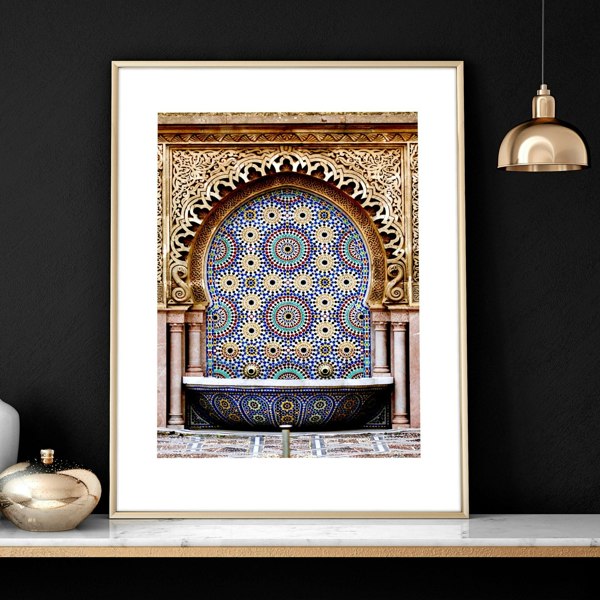 Islamic Art geometry | set of 3 Bedroom wall art