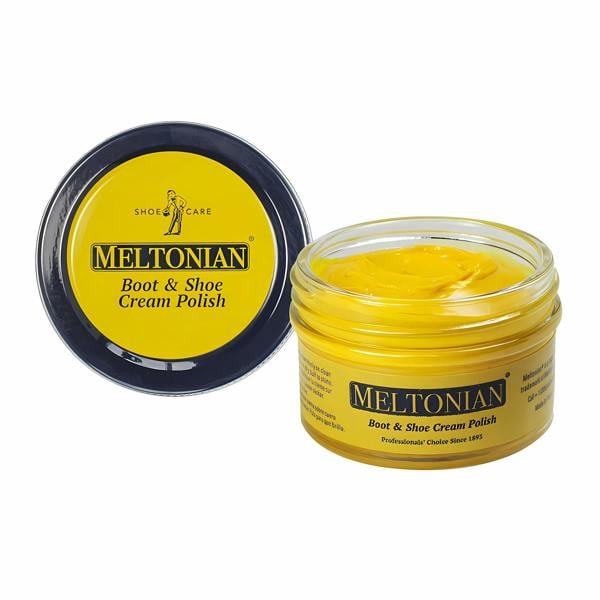 Meltonian Boot and Shoe Cream Polish - Conditioning and Colour Restoration 50ml