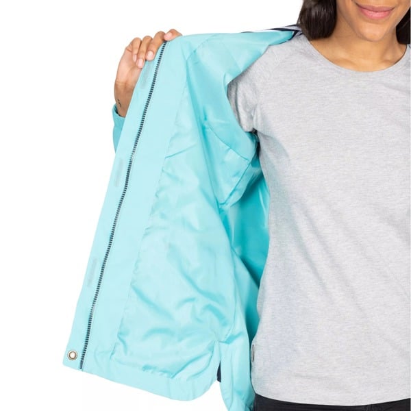 Trespass Women's Flourish Waterproof Jacket - Aquamarine