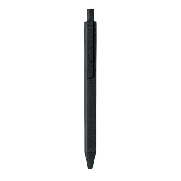 MidOcean Pecas Wheat Straw Ballpoint Pen - Black - 