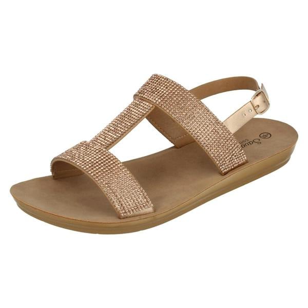Savannah Ladies Savannah Casual T-Bar Sandals