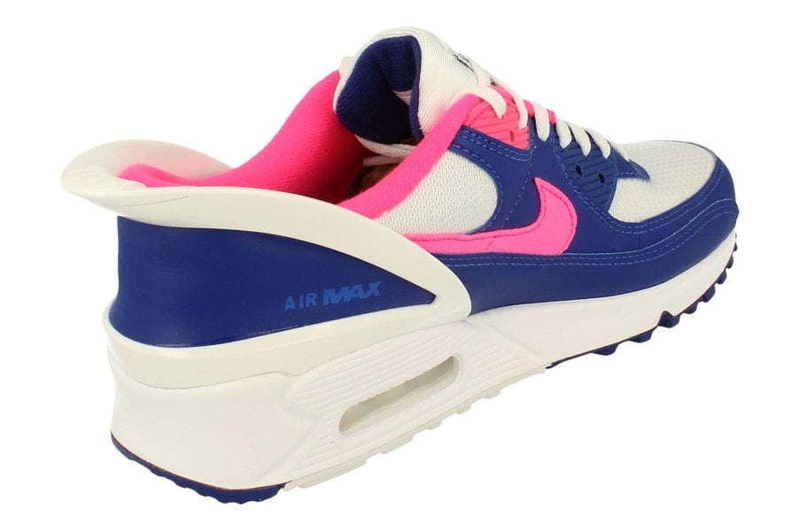 Nike Air Max 90 Flyease Mens Cu0814  101 - White Hyper Pink White 101 - Photo 2