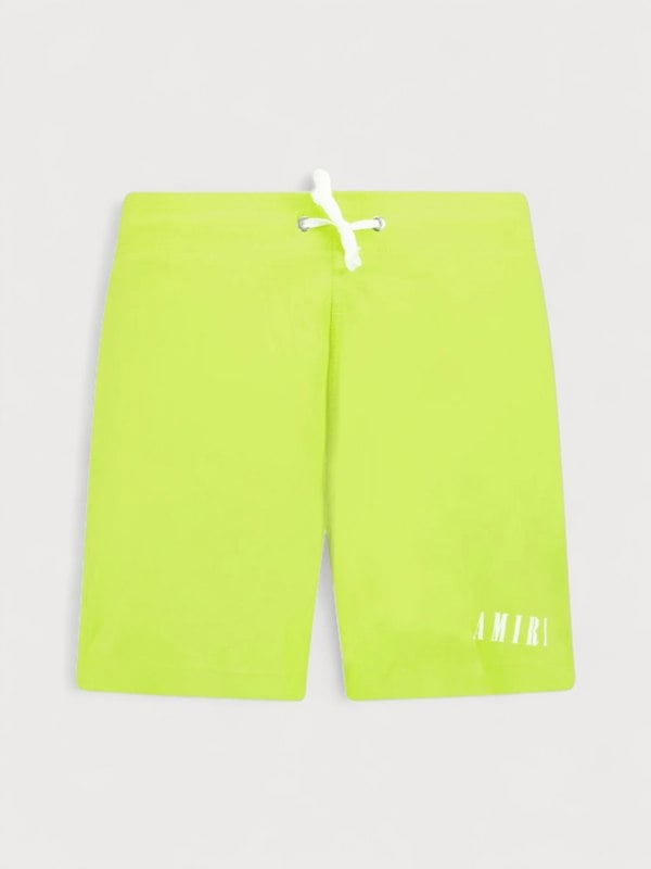 Amiri Core Logo Swimtrunk Lime - Supplied FashionAmiri