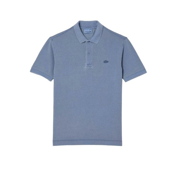 Lacoste Unisex Natural Dyed Classic Polo Shirt - Stone