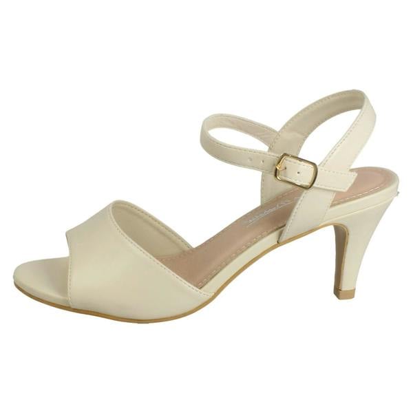 Anne Michelle Ladies Anne Michelle Buckle Fastening Wide Fit Formal Sandals F12114