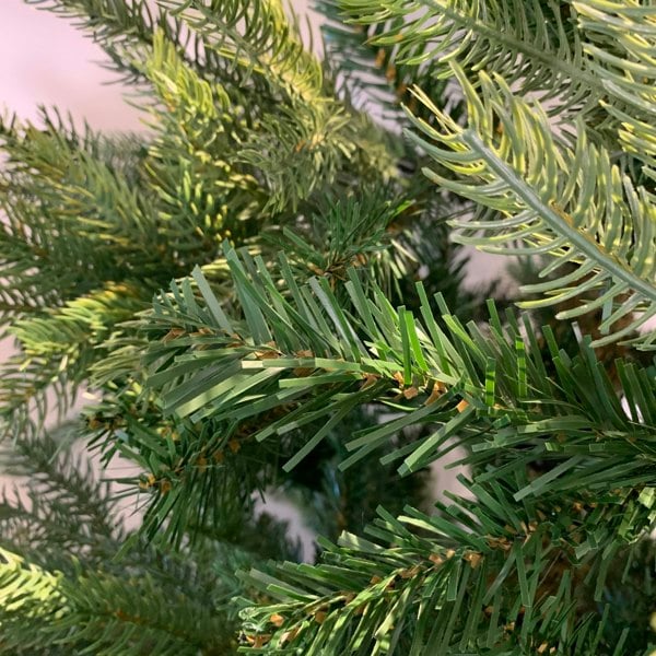 Samuel Alexander Everlands 210cm (7ft) Green Grandis Fir Real Look Christmas Tree 2326 Tips