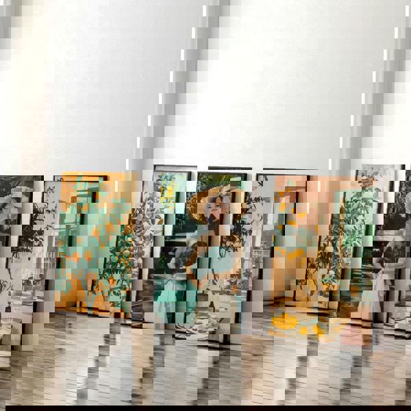 Wall Art For Living Room Modern | Set of 3 Italian Lifestyle Wall art Prints