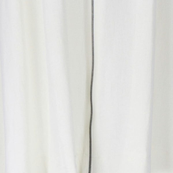 Raey halter dress in a luxurious ivory linen blend twill fabric
