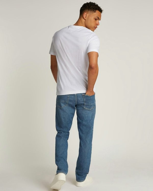 Tommy Hilfiger Hilfiger Chest Insert Mens T-Shirt - White