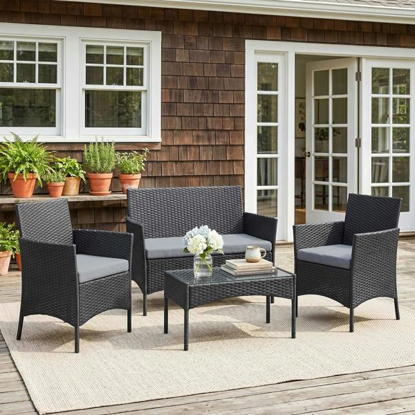 Rattan Sofa Set